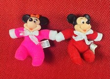 Peluche de recuerdo vintage de Minnie y Mickey Mouse Disneyland Park para mascotas segunda mano  Embacar hacia Mexico