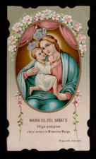 Antico santino holy usato  Italia