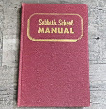 VTG Sabbath School Manual Handbook 1956 for Officers, Teachers 7th Day Adventist comprar usado  Enviando para Brazil