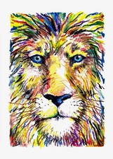 Lion félin multicolore d'occasion Lion félin multicolore d'occasion  Gisors