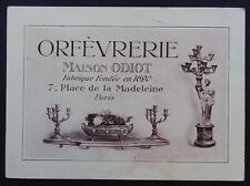 Carte visite orfèvrerie d'occasion  Nantes-