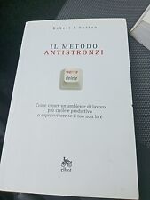9788861920095 metodo antistron usato  Italia