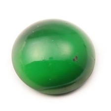 Cabochão tcheco vintage verde cetim moonglow redondo cúpula vidro 15mm comprar usado  Enviando para Brazil