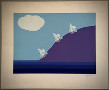 Milvia maglione litografia usato  Torino