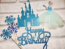 Frozen cake topper for sale  Shipping to Ireland