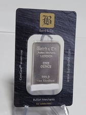 Rhodium 1oz baird for sale  WORTHING