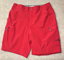 Usado, Shorts Reel Life masculino 34 grande vermelho elástico carga pesca ao ar livre esportes aquáticos comprar usado  Enviando para Brazil