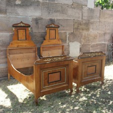 Biedermeier bett doppelbett gebraucht kaufen  Fürth