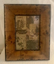 Moldura de madeira para fotos rústica Burl Wood Burl comprar usado  Enviando para Brazil