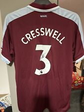 Cresswell signed football for sale  COLCHESTER