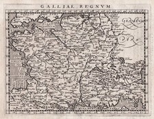 Gallia carte map d'occasion  Expédié en France