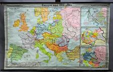 Schulwandkarte europa geschich gebraucht kaufen  Berghülen