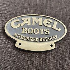 Plaque metal camel d'occasion  Strasbourg-