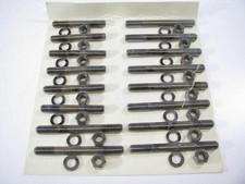Kit de parafuso prisioneiro principal motor 4 parafusos MR-1920R - SBC Chevrolet 305 327 350 400-V8 comprar usado  Enviando para Brazil