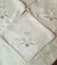 Vintage beige linen for sale  Blue Ridge