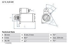 Bosch anlasser starter gebraucht kaufen  Oberlungwitz