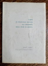 Arte francesco menzio usato  Genova