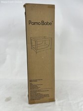 Berço portátil Pamo Babe cercadinho de bebê com colchão e bolsa de transporte cinza - caixa aberta, usado comprar usado  Enviando para Brazil