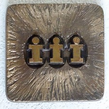 Briefbeschwerer messing farbig gebraucht kaufen  Bochum