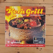 Scheurich kera grill gebraucht kaufen  Heppenheim (Bergstraße)