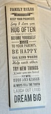 Family rules wall for sale  Coleman