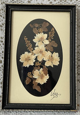 Vintage framed pressed for sale  BURTON-ON-TRENT
