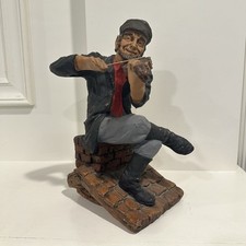 Escultura vintage violinista no telhado 1973 David Kaplan edição limitada 362/500 RARA comprar usado  Enviando para Brazil