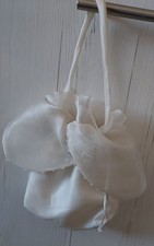 Cream drawstring bag for sale  OAKHAM