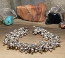 Pulseira Cha-Cha pesada SILPADA 74g prata esterlina 925 7,5” AN625-48 OT, usado comprar usado  Enviando para Brazil