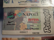 Biglietto ticket calcio usato  Casandrino