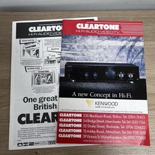 Cleartone hifi sound for sale  ST. HELENS