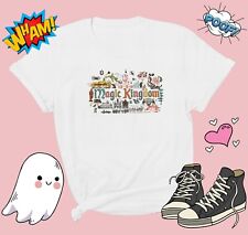 Camiseta retrô Magic Kingdom camiseta unissex masculina feminina G726 comprar usado  Enviando para Brazil