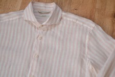CAMISA MASCULINA GENUÍNA Suitsupply LINHO Casual tamanho 40 SLIM FIT comprar usado  Enviando para Brazil
