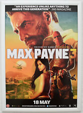 Pôster promocional Max Payne 3 RARO PS3 XBOX 360 42cm x 59cm #2 comprar usado  Enviando para Brazil