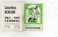 Mantova calcio calendarietto usato  Merate