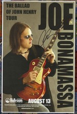 Joe bonamassa autographed for sale  Spokane