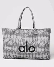 NEW Alo Yoga Grey Tyedye Shopper Tote bag na sprzedaż  PL