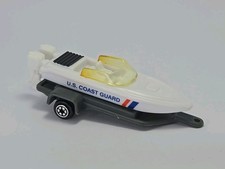 Barco e trailer colecionável da Guarda Costeira dos EUA modelo diorama escala 1/64 Yatming , usado comprar usado  Enviando para Brazil