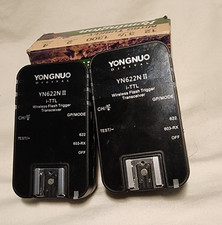 Transceptor gatilho flash TTL sem fio YONGNUO YN622N II comprar usado  Enviando para Brazil