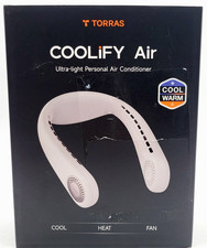 TORRAS - Coolify Air Personal Neck ar condicionado ventilador de refrigeração/aquecimento branco comprar usado  Enviando para Brazil
