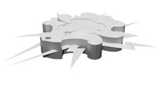 Counter shield for usato  Italia
