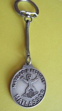 Vintage metal keychain d'occasion  Expédié en Belgium