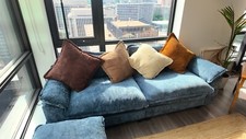 Chenille shaped sectional for sale  Arlington