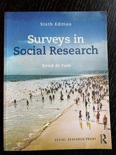 Surveys social research for sale  Seattle