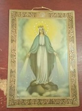 Stampa antica madonna usato  Torino