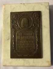 Bronze medaille marmorplatte gebraucht kaufen  Geretsried