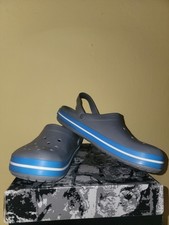 Crocs Crocband Szary i Niebieski Unisex Chodaki Wsuwane Buty Klapki Męskie Rozmiar 13 na sprzedaż Crocs Crocband Szary i Niebieski Unisex Chodaki Wsuwane Buty Klapki Męskie Rozmiar 13 na sprzedaż  Wysyłka do Poland