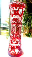 Glas vase böhmen gebraucht kaufen  Hennef