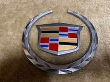Usado, 02 CADILLAC ESCALADE OEM USADO GRELHA EMBLEMA PRATA 2002 FRETE GRÁTIS comprar usado  Enviando para Brazil
