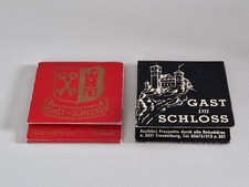 Streichholzheftchen gast schlo gebraucht kaufen  Halstenbek
